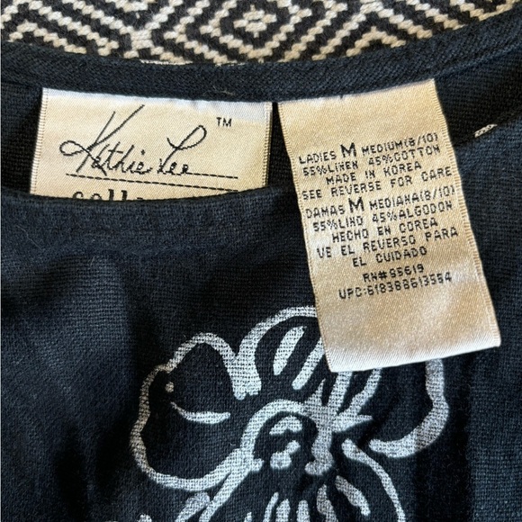 Linen/Cotton Blend Sleeveless Dress, Medium - Picture 3 of 7